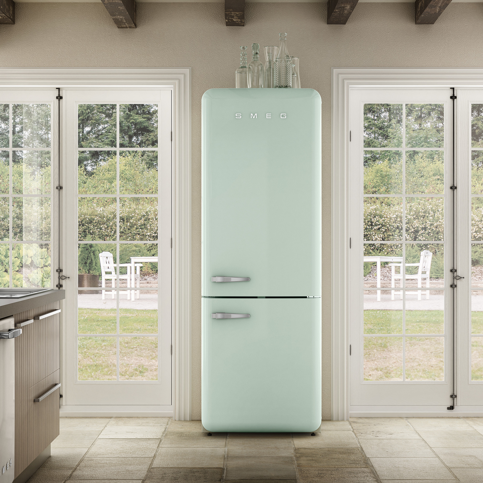 Smeg FAB38 Retro Design Kühlschrank 70 cm kaufen
