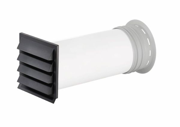 PRIME flow P-K-Klima-R 150 Mauerkasten, anthrazit 4051070