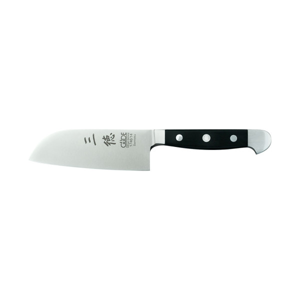 Santoku 1746/14 glatt Klingenlänge 14 cm Alpha Serie