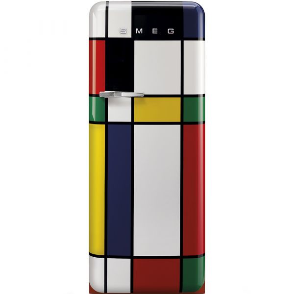 FAB28 Retro Design Kühlschrank mit 0° Fach im Stil der 50er Jahre