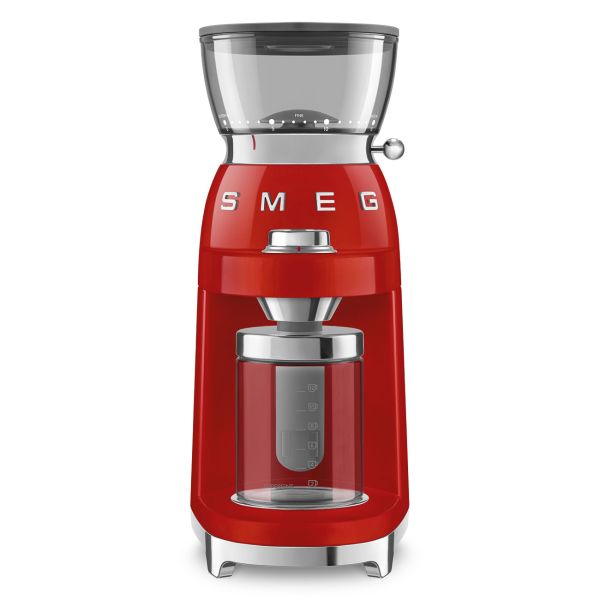 CGF03RDEU Kaffeemühle im 50er Jahre Design - Farbe Rot