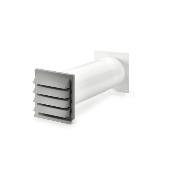 K-Klima-R 150/150 Mauerkasten, hellgrau 4044060