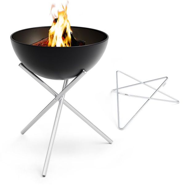 Bowl 70 Feuerset flex inkl. Sternfuß und Dreibein 70 cm Durchmesser 00645