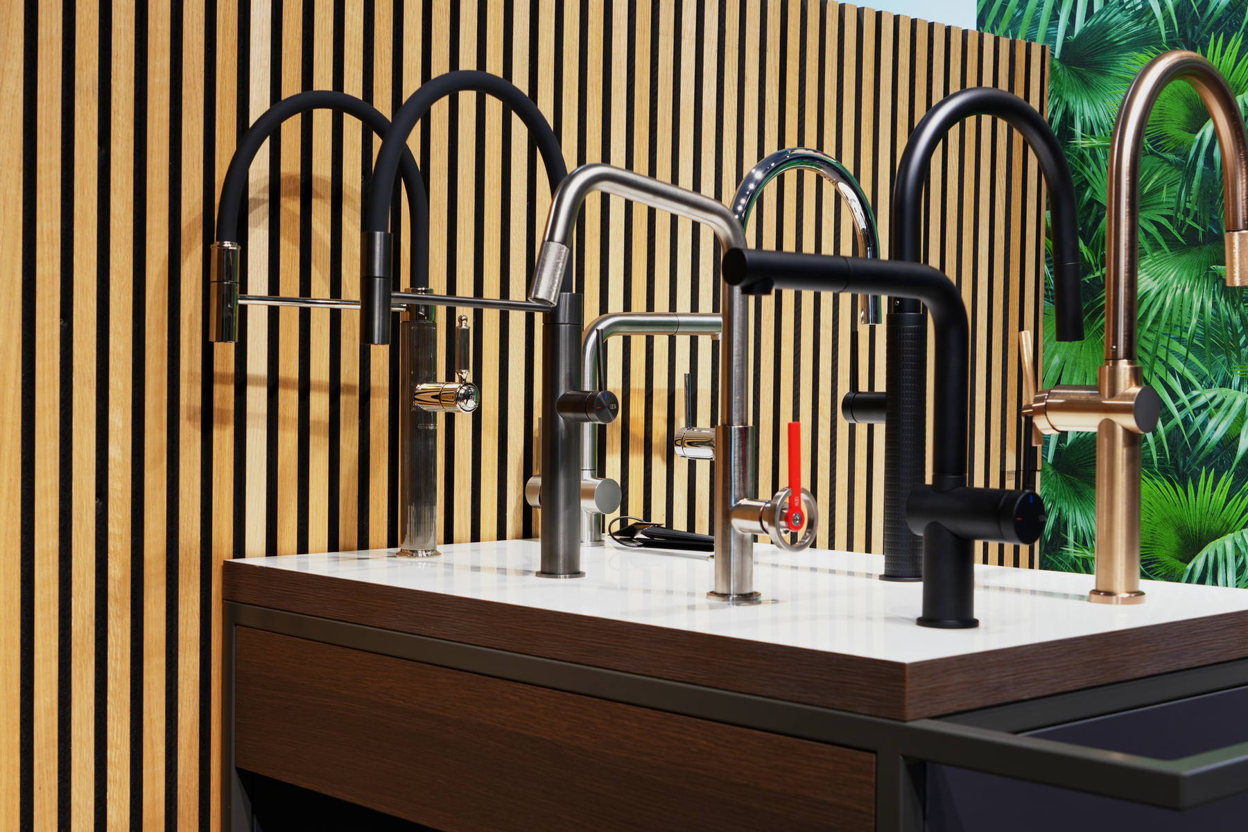 Gessi Armaturen Präsentation im Showroom Köln