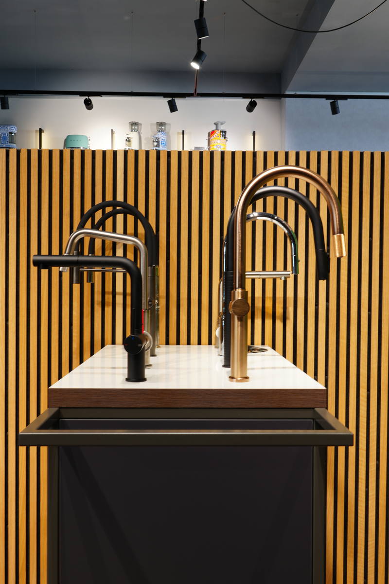 Gessi Armaturen Ausstellung im Showroom Köln