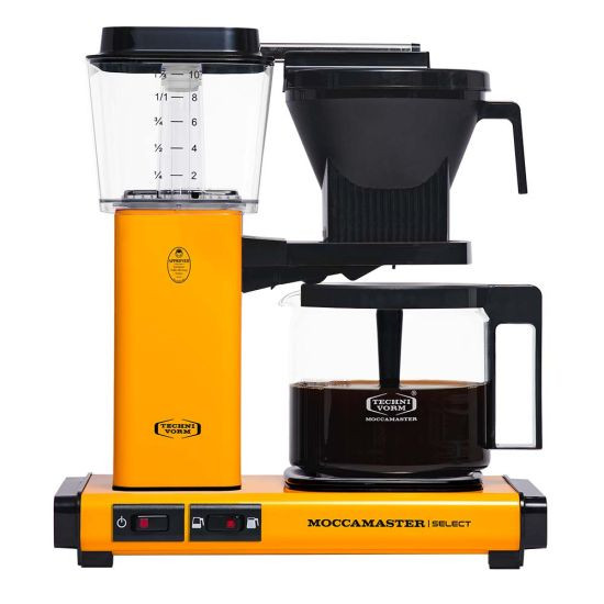 Moccamaster KBG Select Kult Kaffeemaschine - Farbe Yellow Pepper