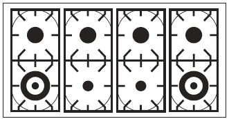 Ilve Professional Plus P12 - 120 cm Standherd mit Doppelbackofen | lax