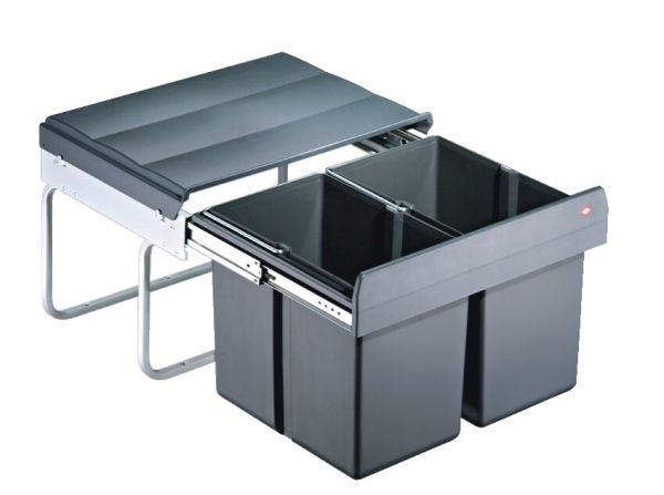 Traditionline Double-Shorty Smart 345 K/500-2, Abfallsammelsystem, anthrazit 8011045