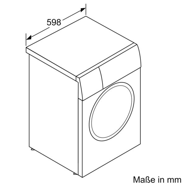 WG44B2A90 iQ700 - 100€ Cashback - Waschmaschine, 9 kg max. 1400 U/min.