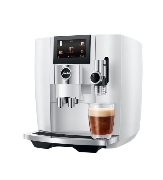 J8 Kaffeevollautomat mit Sweet-Foam - Piano White (EA) OneTouch 15460
