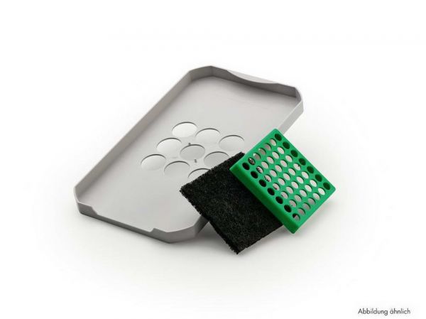 Biodeckel, Abfallsammler für Frontauszüge, anthrazit, für 7,5/ 9/ 12 Liter