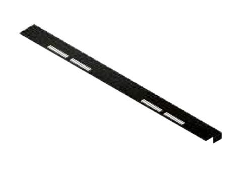 KITP65TR41 Tiefenausgleich 650 mm, schwarz, für Aufstellung ohne Spritzleiste