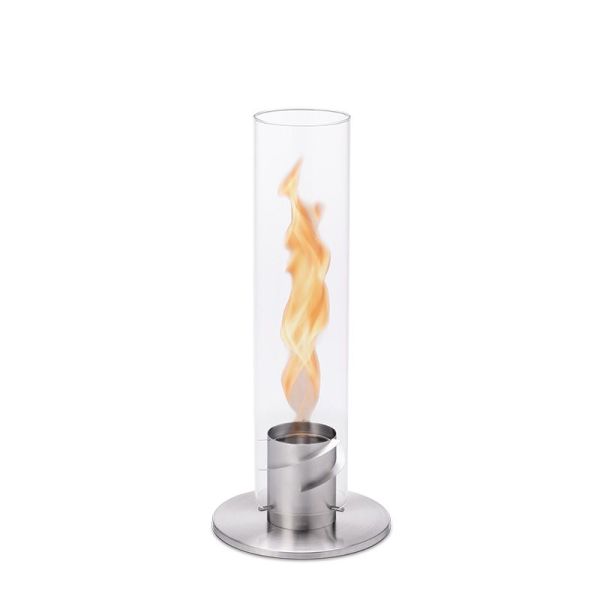SPIN classic 120 Tischfeuer silber - bis zu 2500 W Leistung 00024