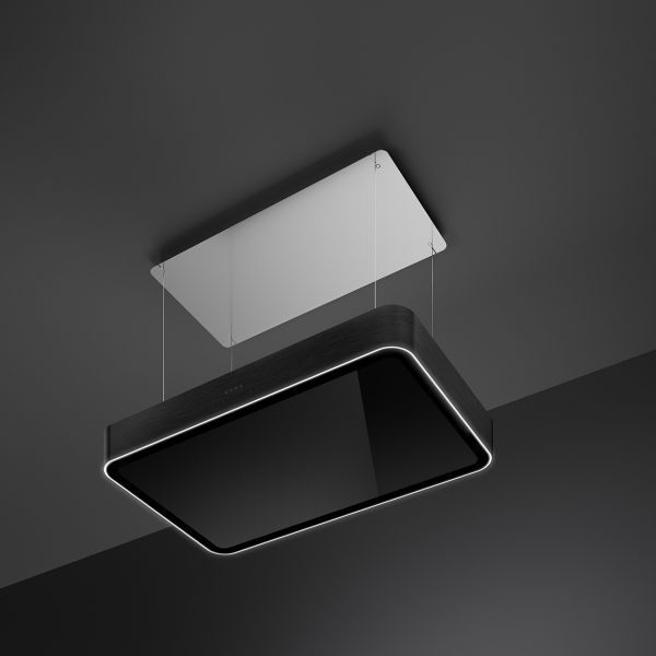 KSLS10MB Inselhaube Umluft 100 cm mit Randabsaugung - Serie Isola