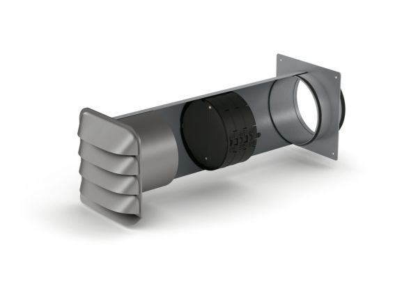 STEEL flow SF-E-Jal Col® 150 Mauerkasten inkl. THERMOBOX, Mauerkasten, verzinkter Stahl, Edelstahl 4