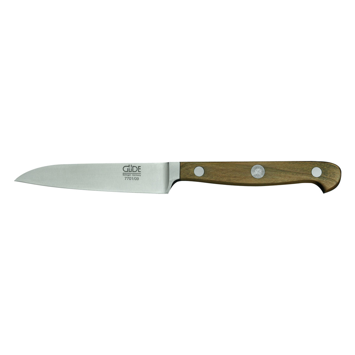 Güde Delta Forged Coltello Da Verdura 9 Cm - Lama Forgiata, Manico In Legno Di Granadilla