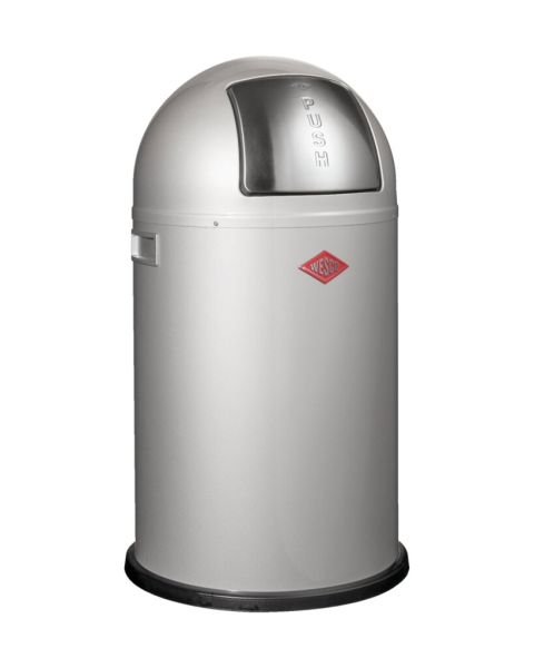Pushboy® Junior, freistehender Behälter, silber 8012570