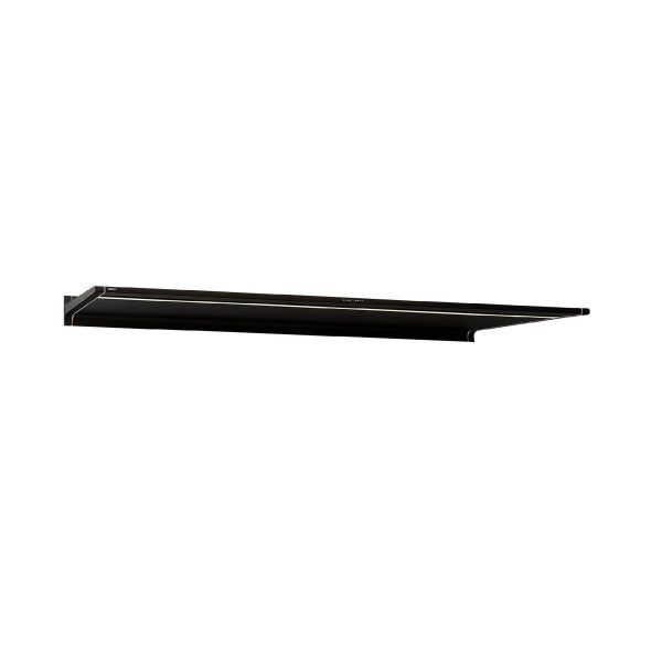 Shelf 155 Designregal LED-Beleuchtung mit Gestensteuerung Mineral Black - 153,7 cm Breit