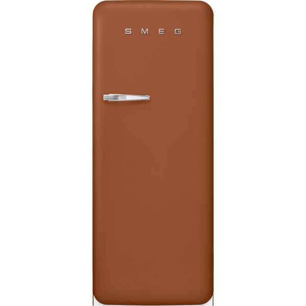 FAB28RDRU6 Retro Kühlschrank mit 0° Fach im Stil der 50er Jahre - Farbe Rust - Rechtsanschlag
