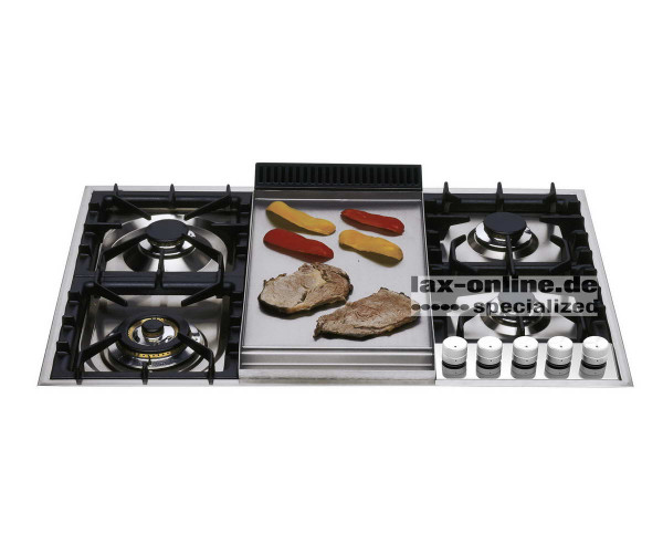 XLP90F Professional Gaskochfeld 90 x 60 cm mit Grillplatte 14,4 kW