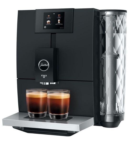 ENA 8 Kaffeevollautomat Full Metropolitan Black (EC) - die ganz große Kleine 15493