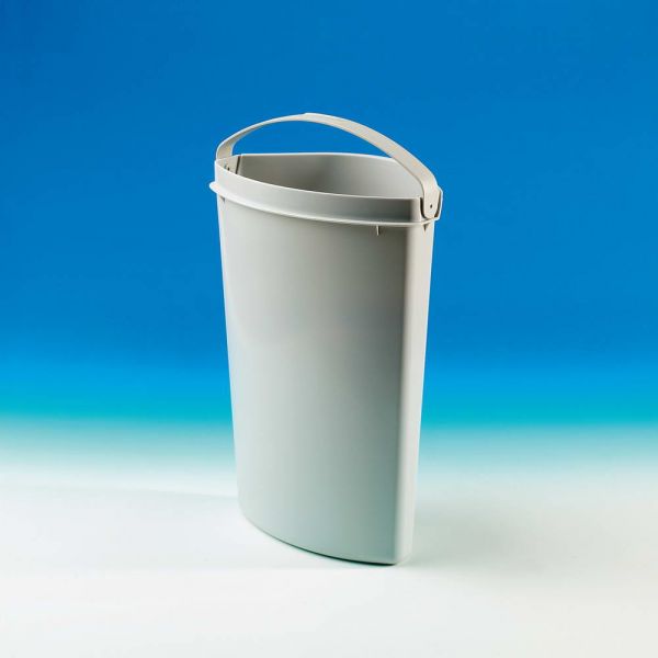 Ersatzeimer, mit grauem Griff, 12 Liter