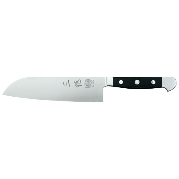 Santoku 1746/18 glatt Klingenlänge 18 cm Alpha Serie