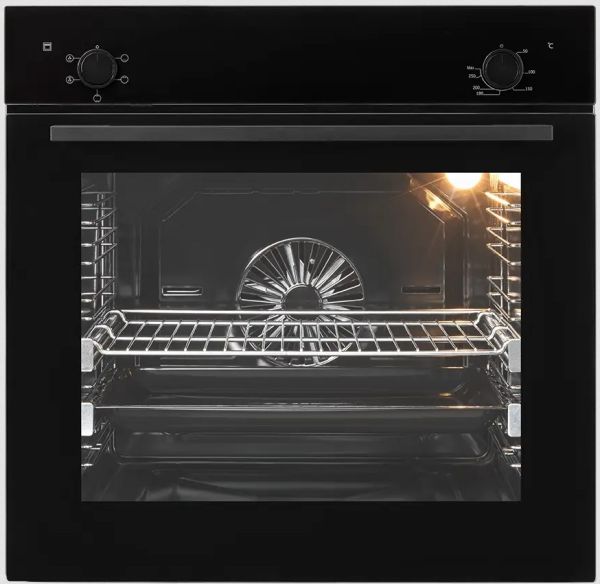 EBS900 Einbaubackofen 60 cm mit 80 Liter XXL Backraum - 5 Jahre Garantie