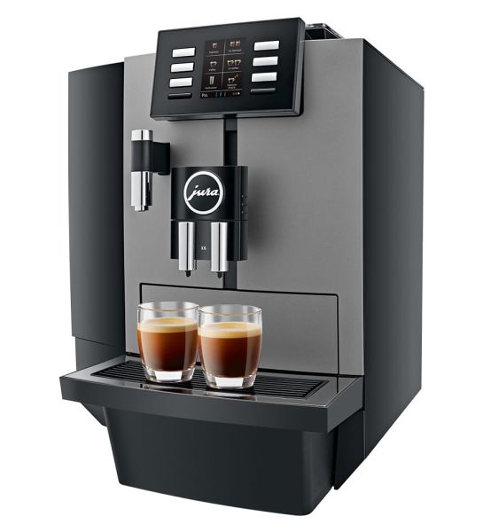 X6 Kaffeevollautomat Professional Serie 5 Liter Wassertank Dark Inox
