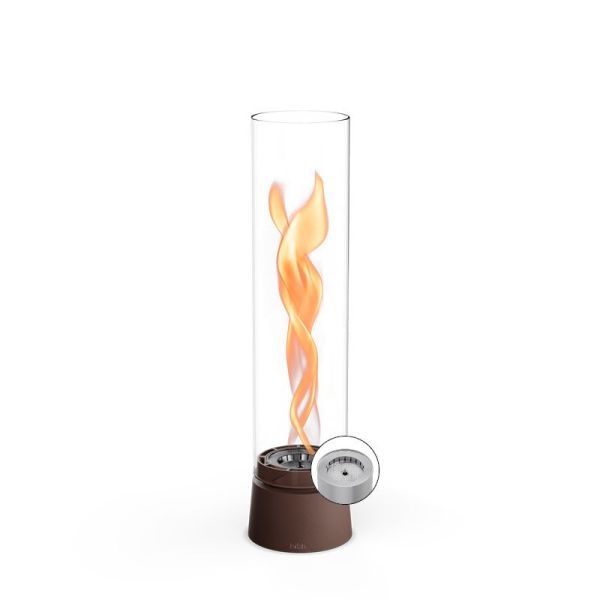 SPIN air 1200 Tischfeuer rostbraun inkl. Bio-Burner - bis zu 2000 W Leistung 00905