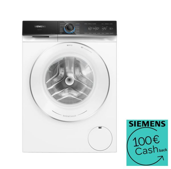 WG44B2090 iQ700 - 100€ Cashback - Waschmaschine, 9 kg, max. 1400 U/min.