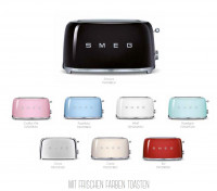 TSF02 Toaster für 4 Scheiben im 50er Jahre Retro Design TSF02 Toaster für 4 Scheiben im 50er Jahre Retro Design