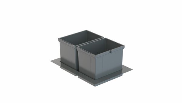 Pullboy Versa 265 K/600-2, Abfallsammelsystem, oriongrau, H 265 mm 8011715