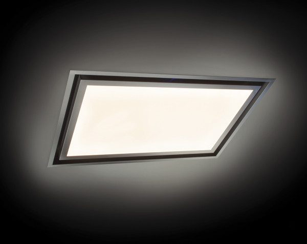 Sun Deckenhaube mit LED Panel 90 cm für externe Lüftermotoren