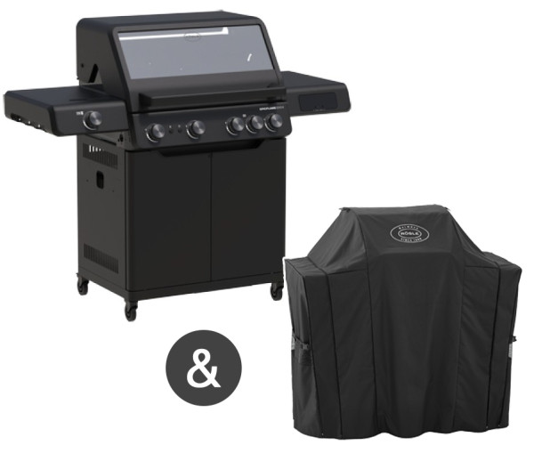 Gasgrill EPICFLAME Pro 4 inkl. Abdeckhaube