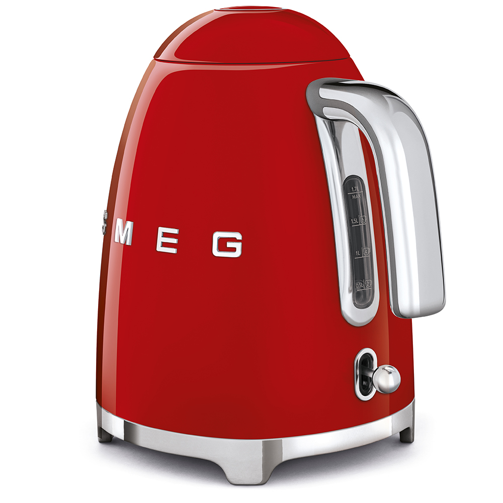 SMEG KLF03 Wasserkocher Im 50er Jahre Retro Design Chrome SMEG KLF03 Wasserkocher Im 50er Jahre Retro Design Chrome