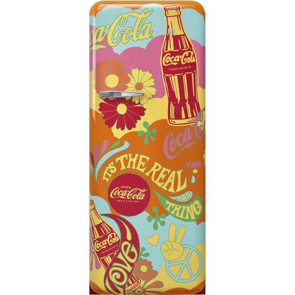 FAB28RDUN5 Design Kühlschrank im Coca Cola Design Limitierte Edition auf 300 Stk. Weltweit