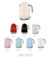 KLF04 Wasserkocher mit Temperatursteuerung im 50er Jahre Design KLF04 Wasserkocher mit Temperatursteuerung im 50er Jahre Design