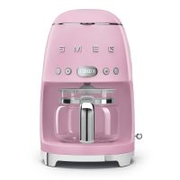 Smeg BCC02 Kompakte Kaffeevollautomat mit Dampffunktion im 50er Jahre Retro  Design Kaffeemaschine