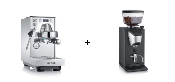 Dicianova ES1100EU Siebträger Espressomaschine inkl. CM1012 Kaffeemühle