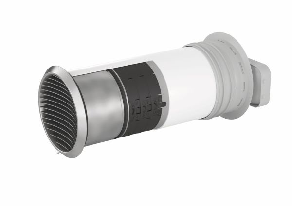PRIME flow P-Turbo flow 150 Mauerkasten inkl. THERMOBOX, Mauerkasten, weiß, Edelstahl 4051065