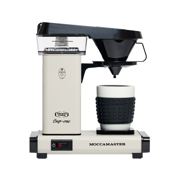 Moccamaster Cup-One Kaffeemaschine inkl. 2 Tassen - Farbe Off-White
