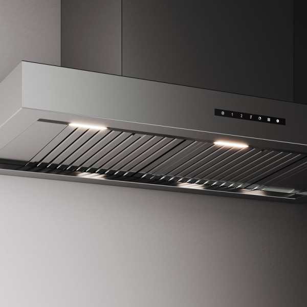 Odair WHP semiprofessionelle 90 cm Wandhaube Edelstahlfilter