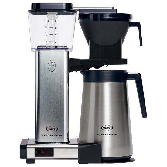 Moccamaster KBGT Kult Kaffeemaschine mit Thermoskanne - Farbe polished silver