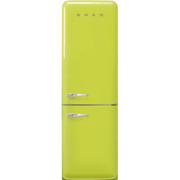 FAB32RLI6 Retro Kühlschrank mit 0°C Zone & NoFrost Eisfach - Rechtsanschlag - Limegreen