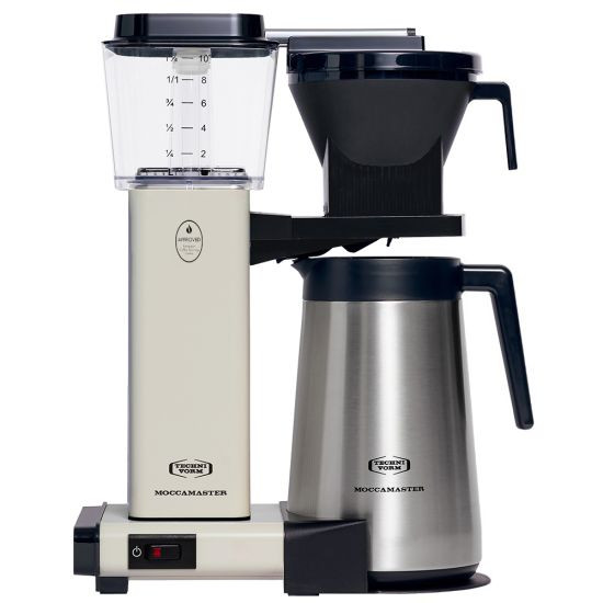 Moccamaster KBGT Kult Kaffeemaschine mit Thermoskanne - Farbe Off-White