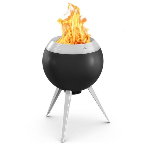 Moon 55 Feuerschale mit hohem und niedrigem Fuß Holzvergaser Technologie 01016