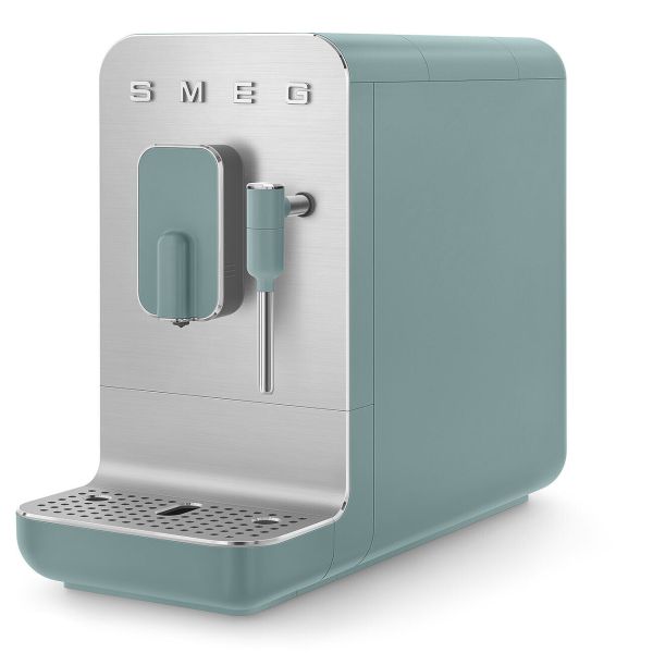 BCC12EGMEU Kaffeevollautomat im 50er Jahre Retro Design mit Milchdüse Emerald Green
