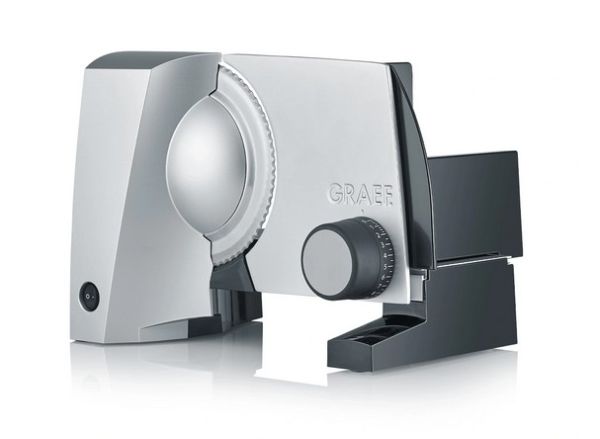 Graef S10005 Allesschneider STYLE mit 17 cm Edelstahl-Wellenschliffmesser Bild 1