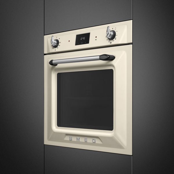 SOP6900TP Backofen mit Pyrolyse und Drehknebeln Victoria Design creme